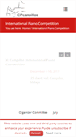 Mobile Screenshot of concursointernacionalpiano.es